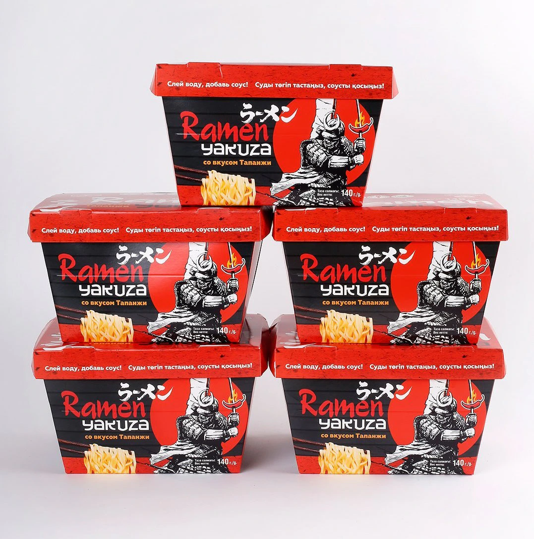 "Ramen Yakuza" лапша,ланч бокс,со вкусом "Тапанжи" 140 гр/20шт.