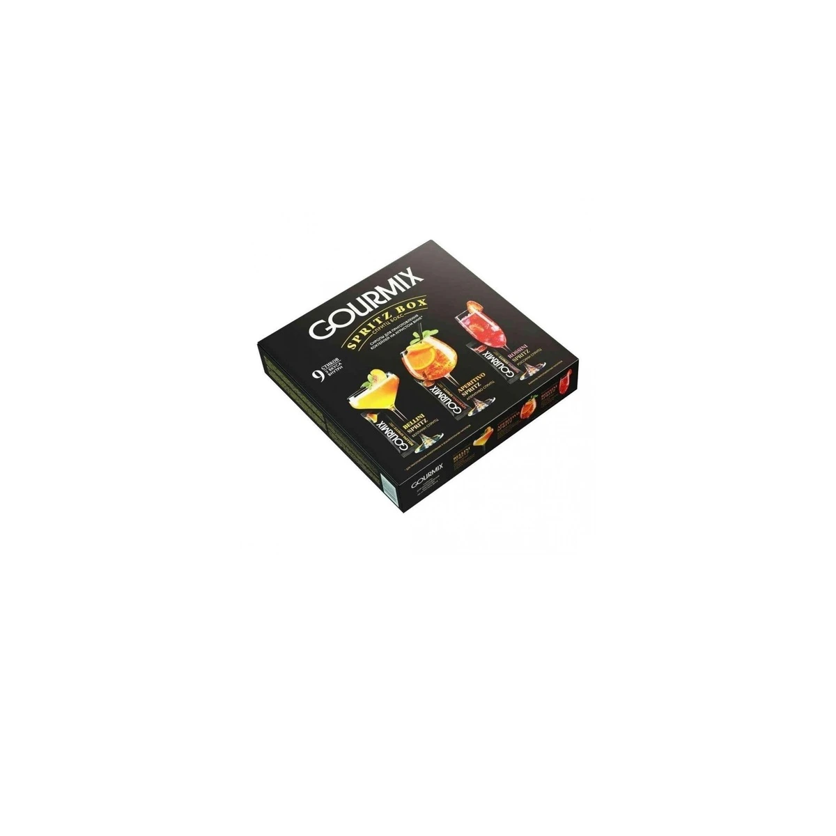 Набор сиропов для приготовления напитков "Спритц бокс", GOURMIX, 9 шт., 270 г