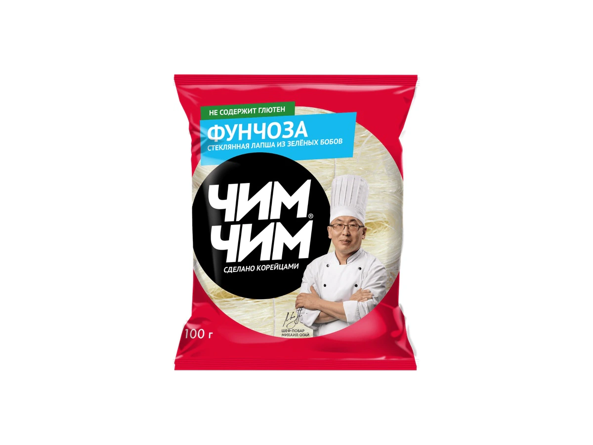 Вермишель Фунчоза бобовая,Чим-Чим, 100 г