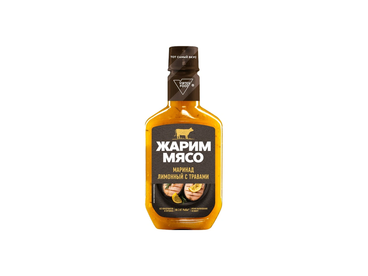 Маринад лимонный с травами "Жарим мясо", 300 г