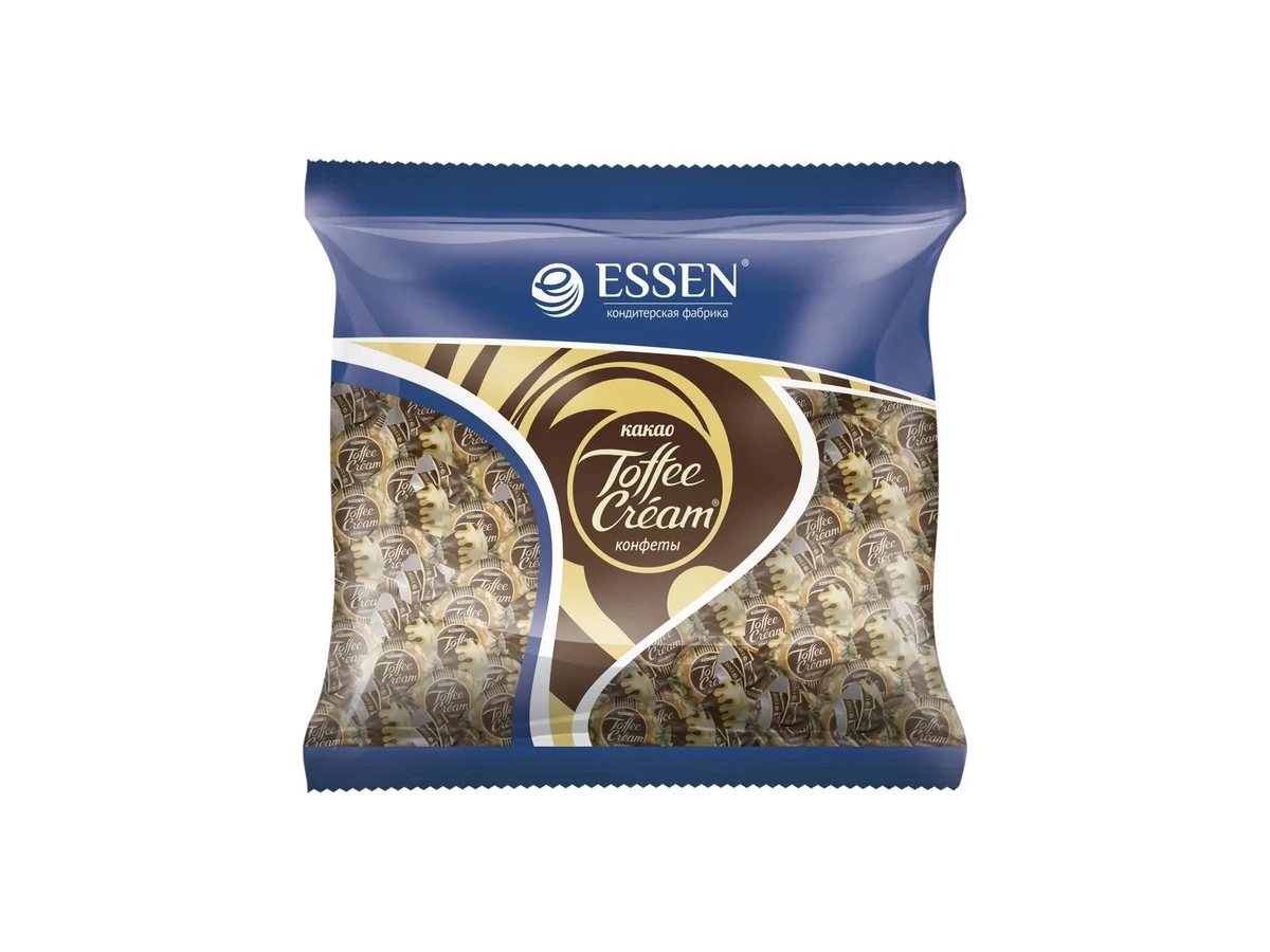 Конфеты "TOFFEE CREAM" КАКАО Пакет 500 г