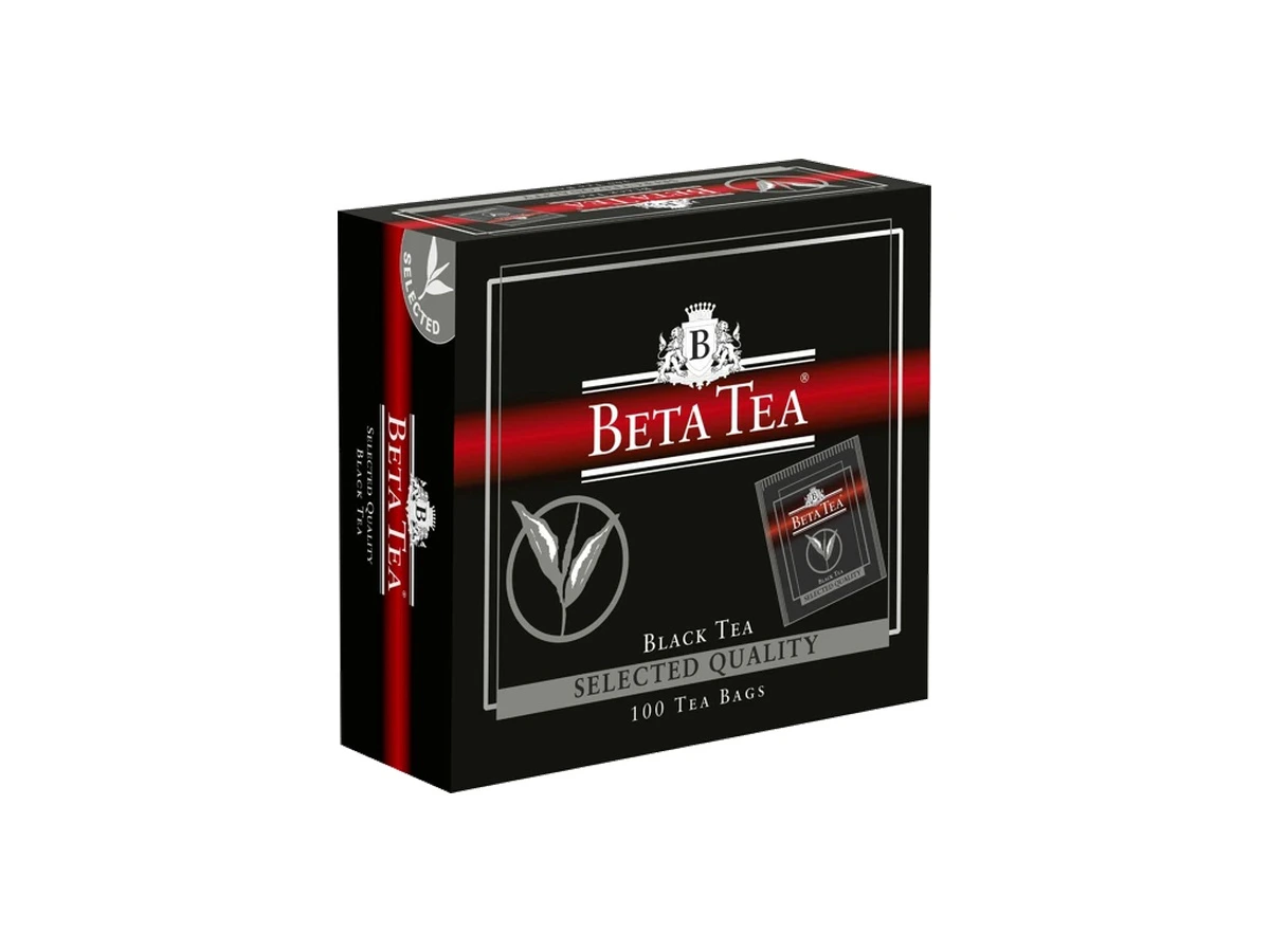 BETA S.Q. TEA BAGS 100X2 GR (БЕТА S.Q. ПАКЕТИРОВАННЫЙ 100*2 ГР)