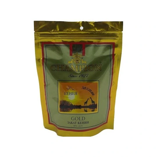 CHAMPION KENYA SUNSET GOLD 400 GR ZIPLI POSET (Чай ЧЕМПИОН ЗАКАТ КЕНИИ 400