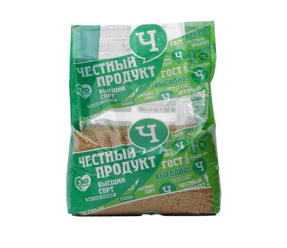 Макаронные изделия "Вермишель тонкая" группа В в/с "Честный продукт" меш-5пак-5кг 25кг