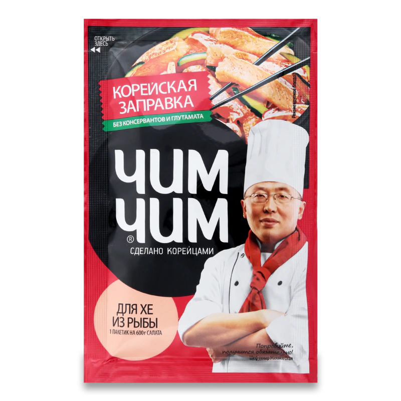 Корейская заправка для хе из рыбы, Чим Чим, 60 г