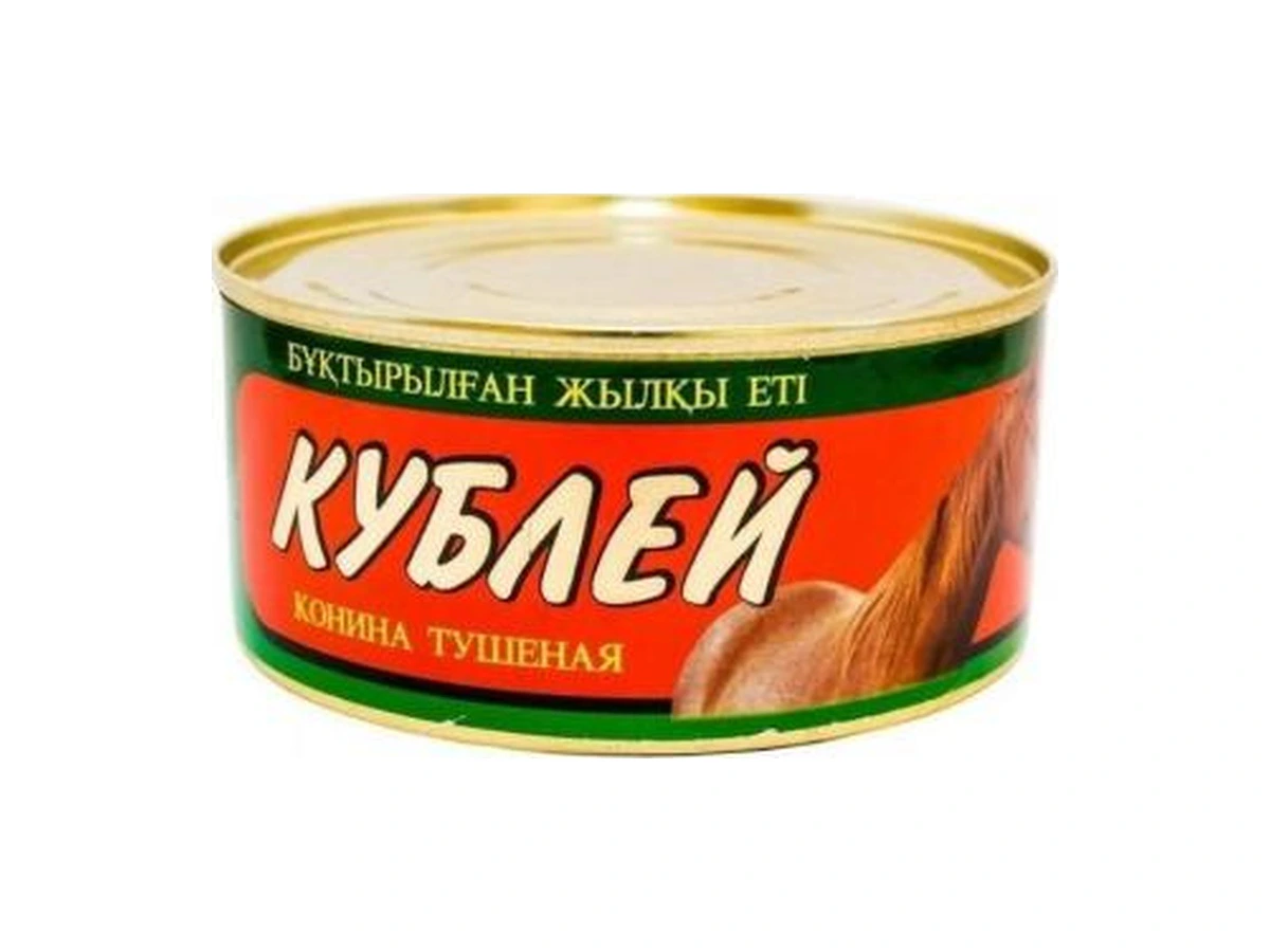 Конина тушеная Кублей 0,325 кг
