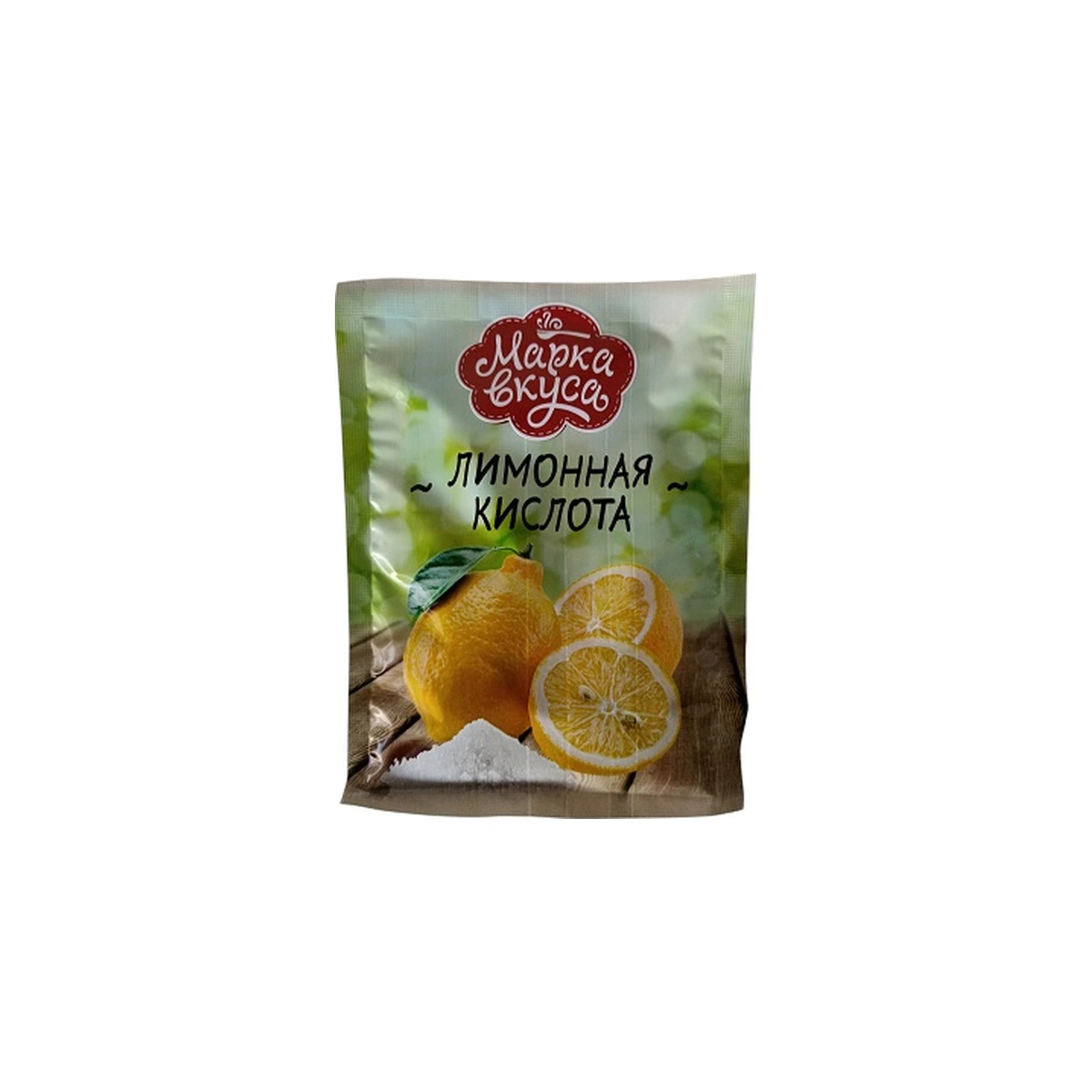 Лимонная кислота 50гр по 100шт в ящ "Марка вкуса"