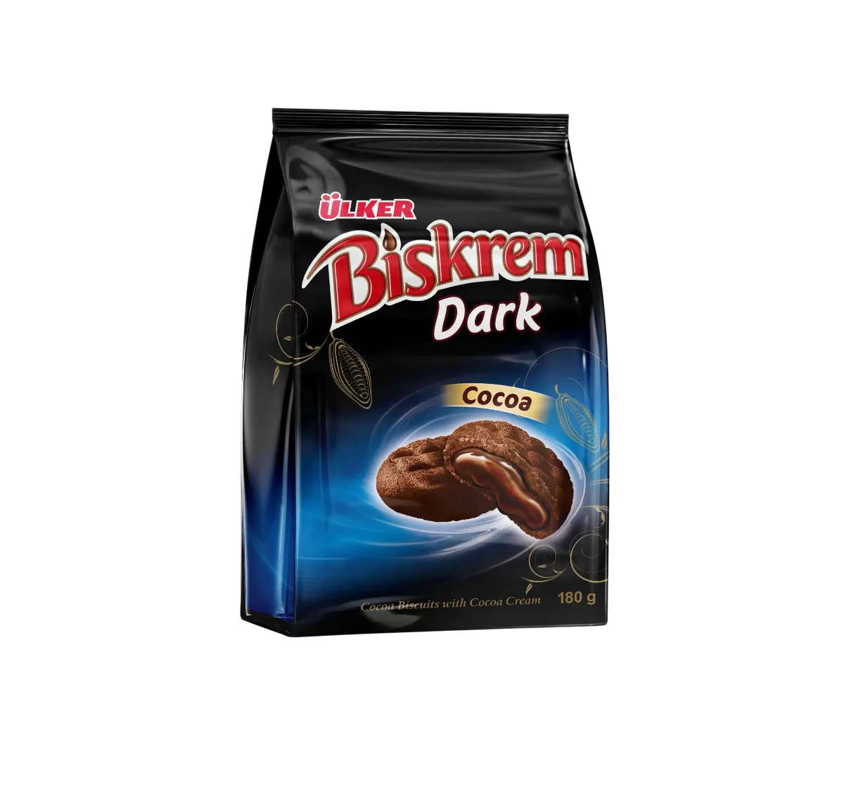 Biscuits Biskrem Dark 180grx12, Печенье Бискрем Дарк 180гр*12, 51155-01