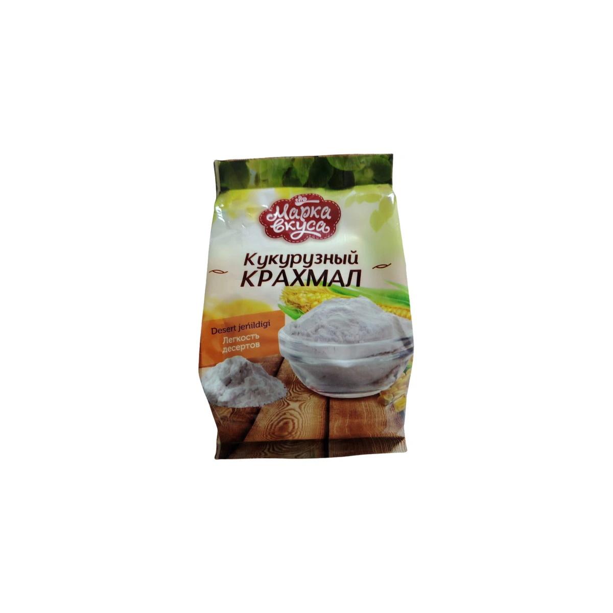 Крахмал кукурузный 200гр по 30шт в ящ. "Марка Вкуса"