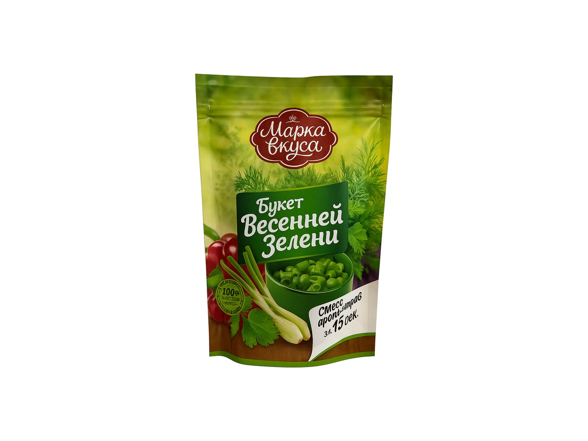 ДП Букет весенней зелени 50 гр по 30шт в ящ "Марка Вкуса"