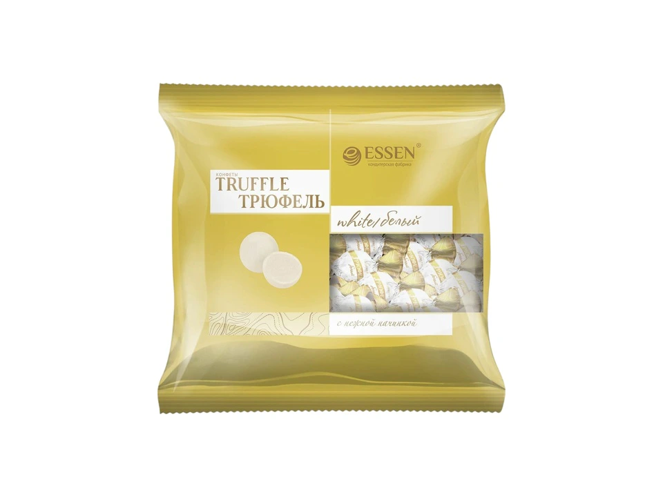 Конфеты TRUFFLE WHITE/ТРЮФЕЛЬ БЕЛЫЙ Пакет 500 г