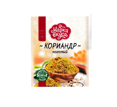Кориандр молотый по 1 кг "Марка Вкуса"