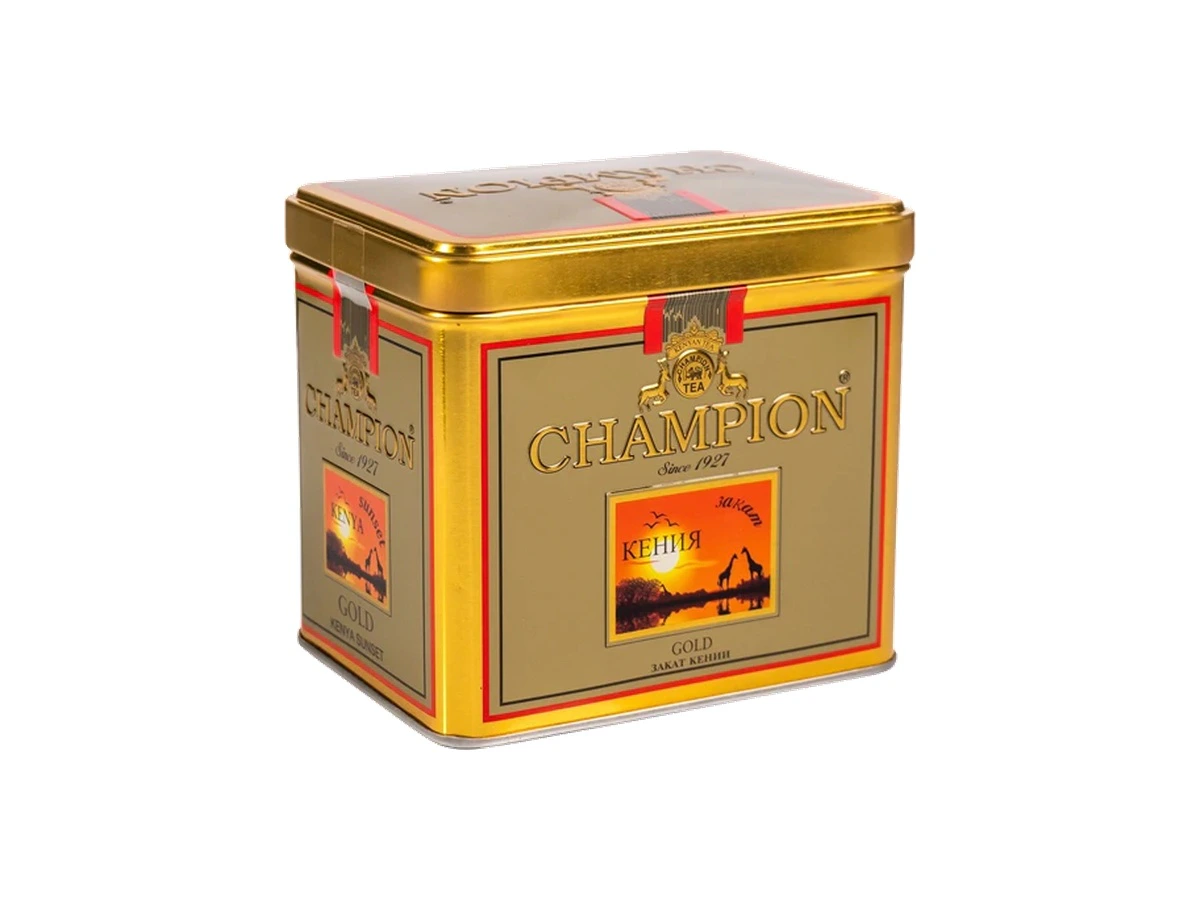 CHAMPION KENYA SUNSET TEA TENEKE KUTU 250 GR (Чай ЧЕМПИОН ЗАКАТ КЕНИИ 250