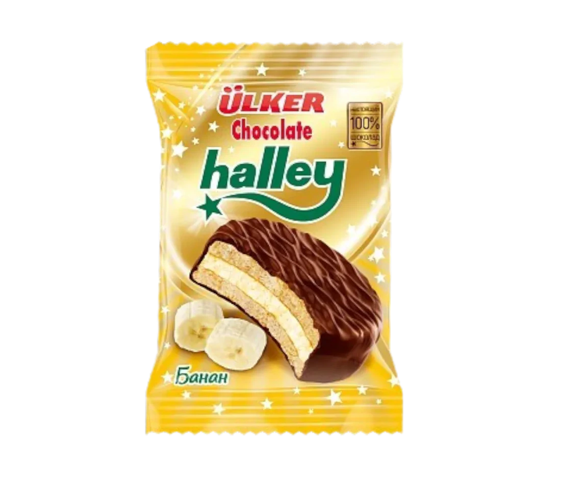 Halley Chocoday Banana 224gr*12, (28grx8) 224grx1x12, 55790-08,