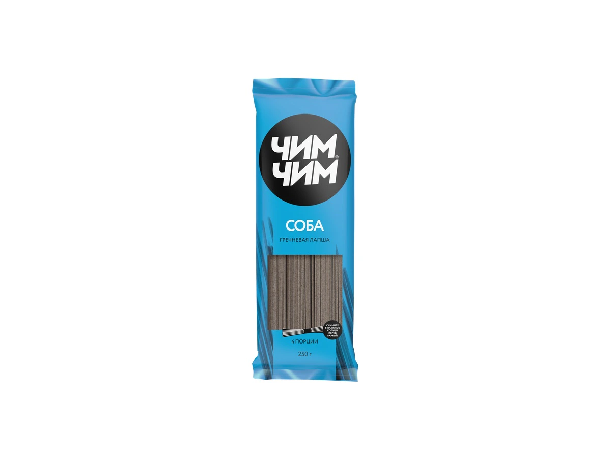 Лапша гречневая "Соба", Чим-Чим, 250 г