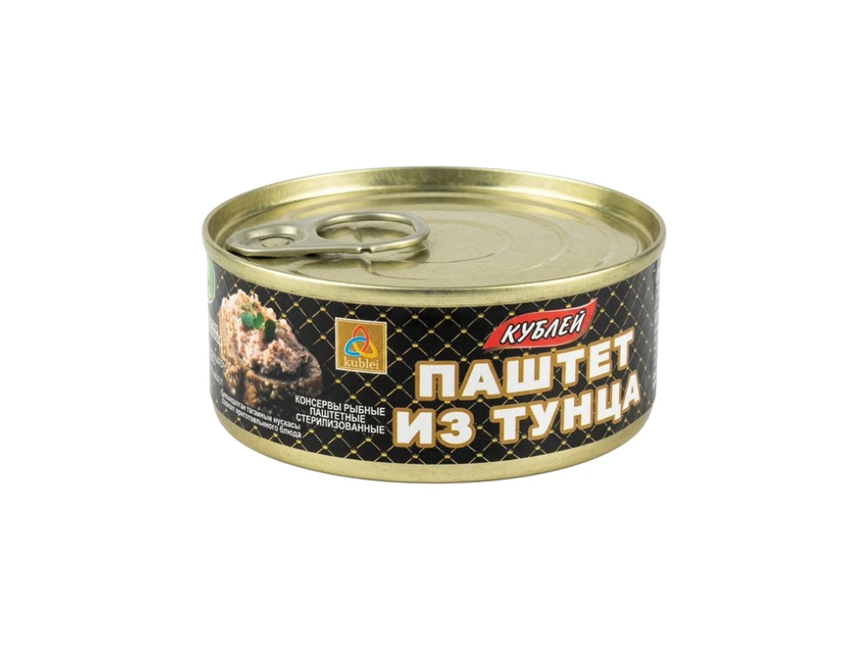 Паштет из тунца с опен-крышкой 0,100 кг