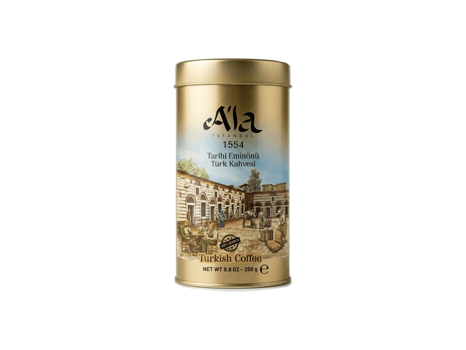 Beta A`LА Turkısh Coffe Teneke Kutu 250 Gr (Beta A`LА Турецкий кофе 250 Гр в железных