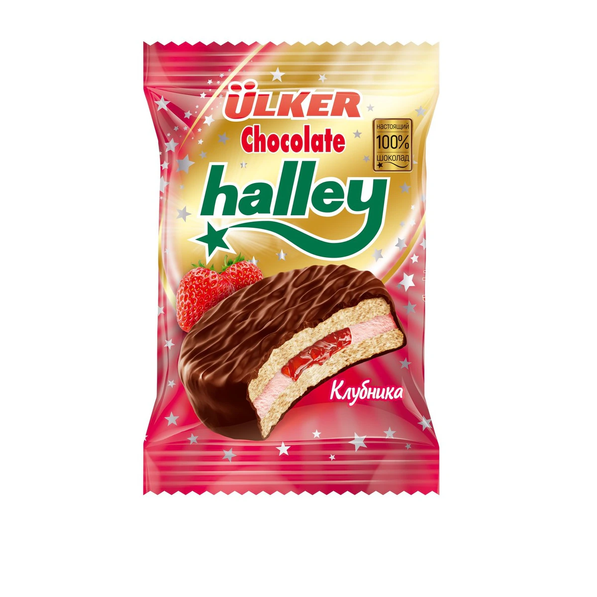 Halley Strawberry 240grx12x1,Chocolate Sandwich Biscuit,53393-88