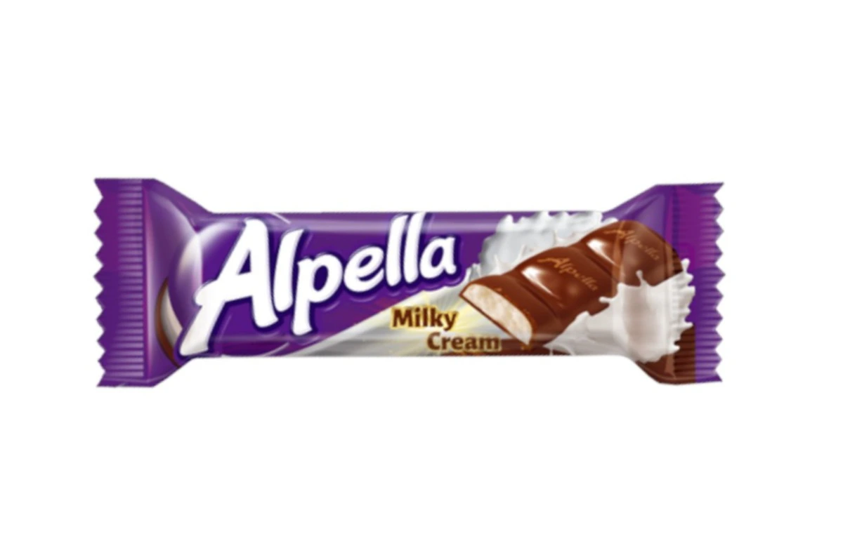 Alpella Choco Bar 35grx24x6, Glazed with Buiscuit and Cream, 57090-07,