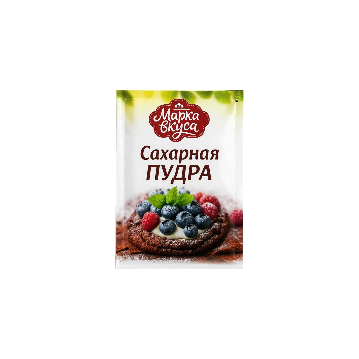 "Марка Вкуса" Сахарная пудра 45 гр по 130 шт