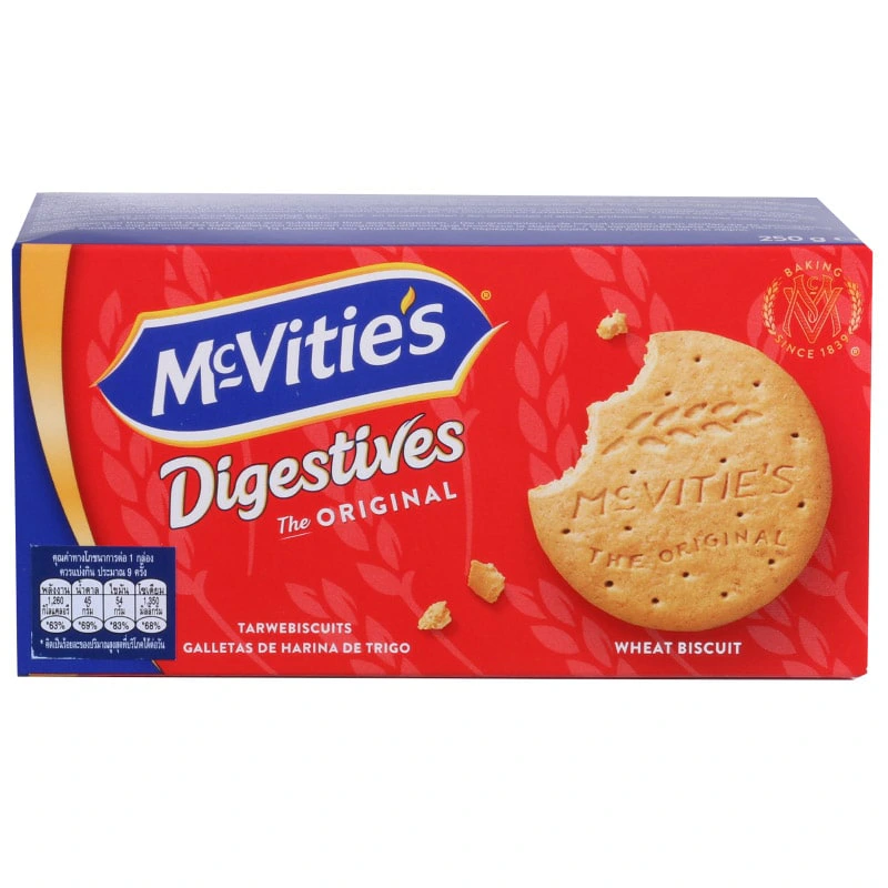McVitie`s Onginal 250grx1x18 50910-04 McVitie`s Digestive Onginal, 50910-12